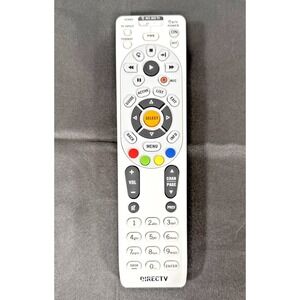 DirecTV Remote Control Universal RC66RX White RF IR Satellite Receiver Accessory